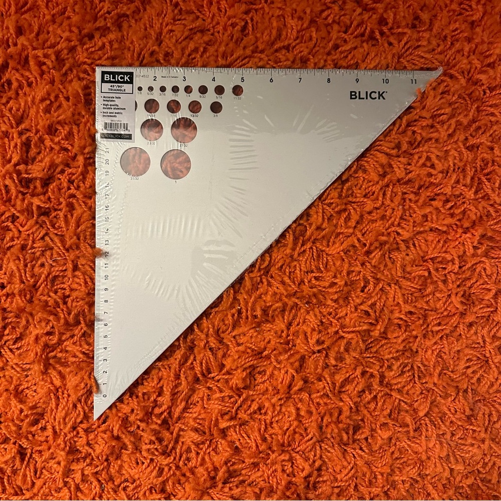 Brand New BLICK 45/90 Degree Angle Triangle